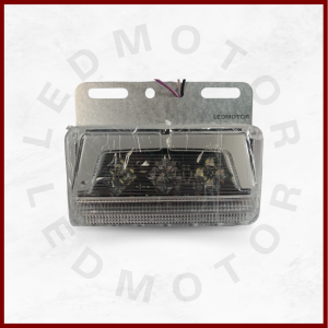 24V Model Trapesium Lampu LED Bak Samping Running - Truk Fuso Tronton dan Bus Universal