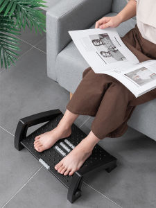 Foot Stool for Desk with Massage Rollers Foot Rest for Under Desk