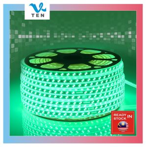 240V High Performance Double Row LED Strip Light Green 21M 22M 23M 24M 25M 26M 27M 28M 29M 30M Ceiling Light Decoration Light Lampu Hiasan 双排灯带装饰灯