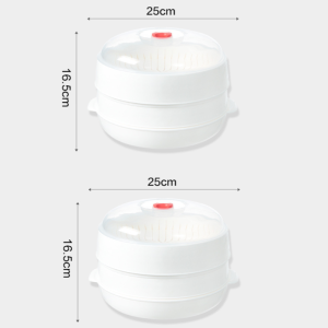 Microwave Steamer Special Utensils Heating Bowl Lunch Box Microwave Hot Dishes Food-Grade Rice Cooker Steamer Box Of The United States微波炉食品级蒸盒