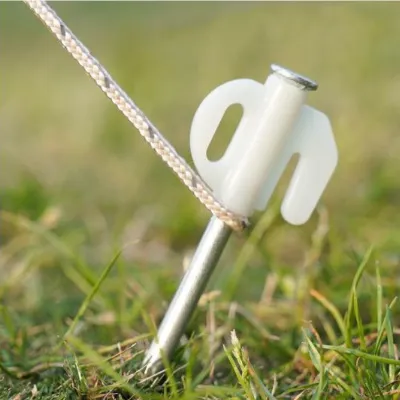 20cm Heavy Duty Tent Peg Tent Stake Paku Pancang Khemah Tarp Flysheet Stake Camping Accessories for Outdoor Trip Hiking