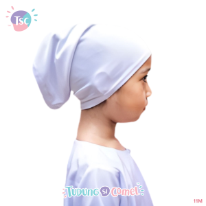 TUDUNGSICOMEL Inner Rainbow Edisi Merdeka Hari Malaysia / Anak Tudung Budak