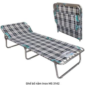 Ghế Bố Nằm Inox Cao Cấp Chính hãng thương hiệu Thành Công
