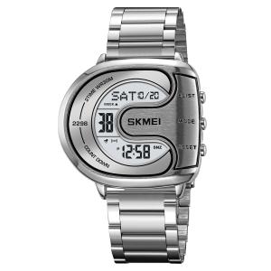 SKMEI 2298 Jam Tangan Pria Digital Tali Stainless Tahan air