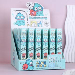 clu random one sanrio hangyodon Blind box push neutral pen sponge Quick Drying Stationery student Classmate gifts ulc