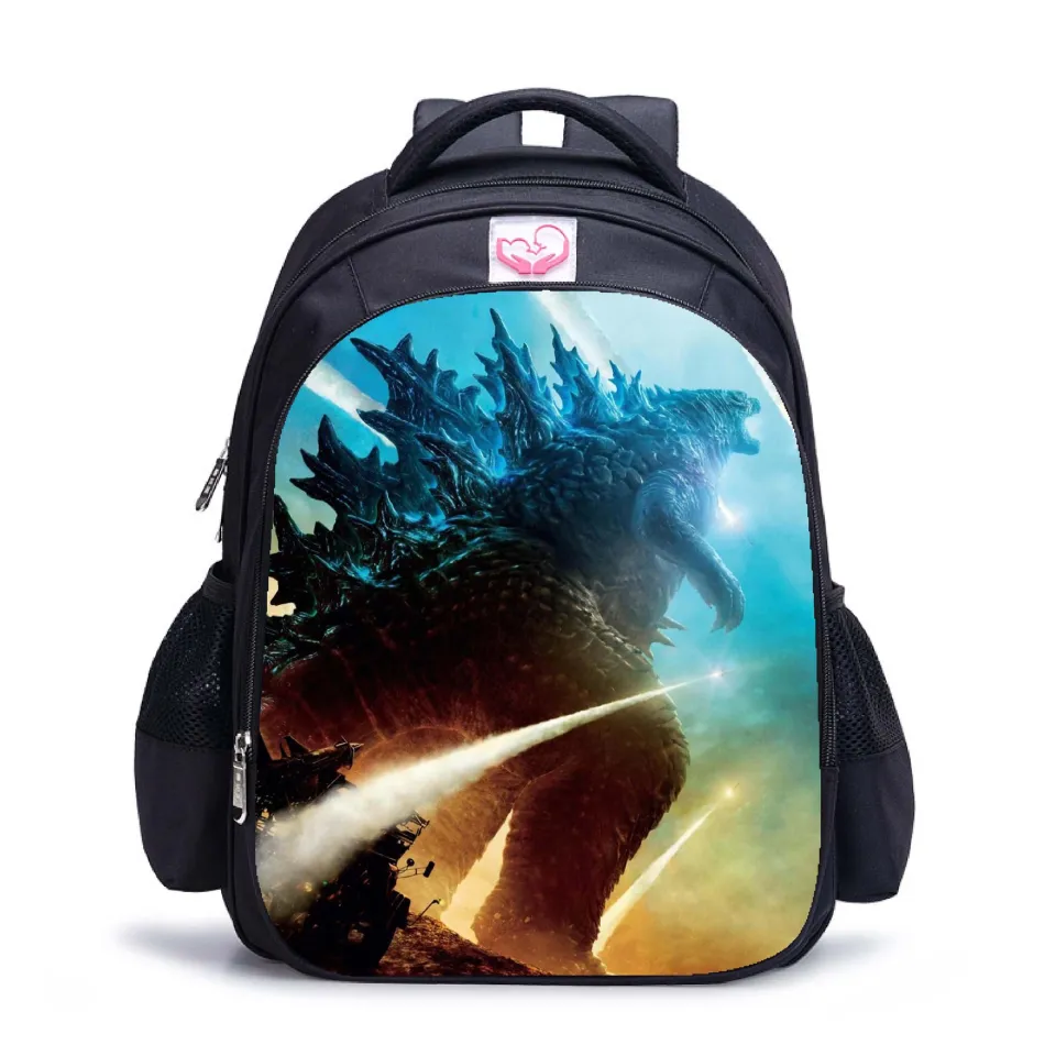 Godzilla vs King Kong Backpack for Kids Lightweight King Ghidorah bag for Kids Boys Girls Godzilla King of the Monsters bag pack Birthday Gift for Children 4 8 years old Lazada PH