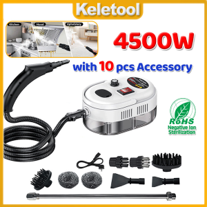 Steam cleaner 8500W handheld car steam jet cleaner high temperature pressure steam cleaning machine for home kitchen furniture car detailing steamer cleaner