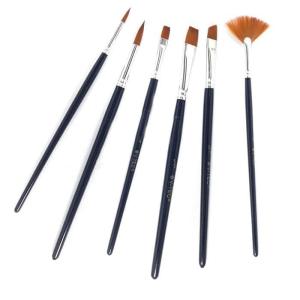 V-Tec Brush A0107 Set 6 / Kuas Lukis Set isi 6 / VTEC Artist Brush