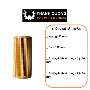 Lọc Dầu Nhờn Lọc Động Cơ Xe Porsche Volkswagen Audi A1 A3 A4 A6 Q5 Q7...Hàng chất Lượng Cao (Mã06L 115 562)