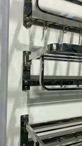 [SG Seller]304 Stainless Steel Towel Bar Bathroom Single/Double Towel Rack No-Drill Double Towel Rod