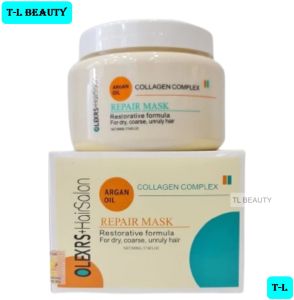 [VAT + TEM PHỤ] Olexrs+Hairsalon Collagen Complex Reipair Mask  -  Kem Ủ Tóc Giúp Phục Hồi Tóc Hư Tổn Và Chống Gãy Rụng Olexrs