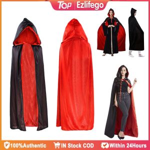 Adult Halloween Cape  Hooded Cloak Long Halloween Costume Cosplay Costumes