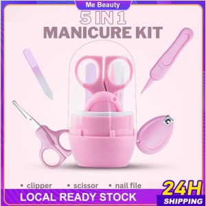 6Pcs Set Baby Kit Care Manicure Set Safety Care Nail Cutter Trimmer Clipper Scissor Cutter Tool