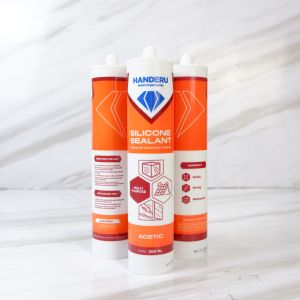 Handeru Sealant 300 ML NETRAL Silicone Silikon Silen / Lem Kaca / Akuarium / alumunium Super kuat