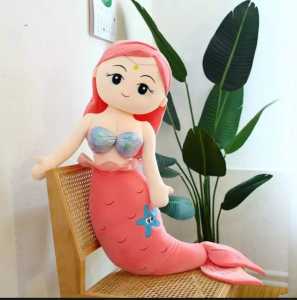 Boneka mermaid Queen Boneka Putri Duyung Mermaid Cute T : 70 cm Plush Toys Isi Dacron murni