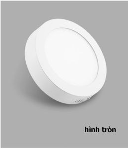Đèn LED ốp nổi trần tròn vuông 12w 18w 24w ánh sáng trắng