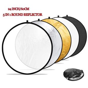 Do It Great Tiktok  30cm Mini Selens Photography Reflector 2in1 Gold Silver White Light Round Shooting Reflector