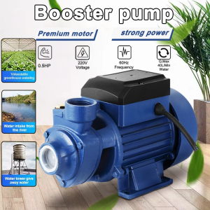 HAISHI 1200W Electric Water Pump Portable Motor 1HP 60L/Min Shallow Well Self Priming Jetmatic Water Pump 220V Pure Copper Motor Electric Water Pump Heavy Duty Ultra-Quiet High-Performance Self-Priming Booster Jet pump large Flow