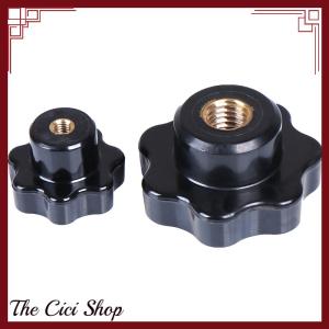 [The Cici Shop] M5 M6 M8 M10 M12 Female Thread Seven Star Shaped Head Clamping Nuts Knob