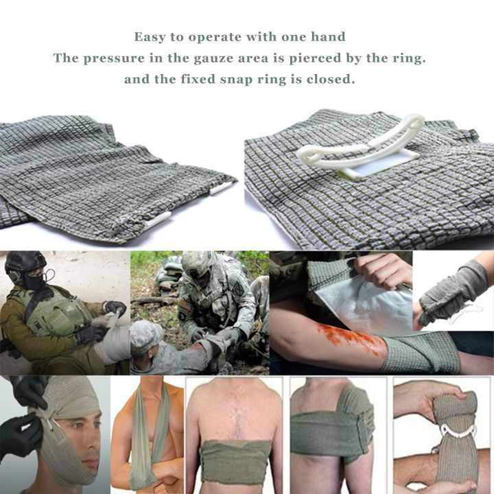 Tactical Israel Emergency Bandage Military Medical Rescue Trauma Wound ...