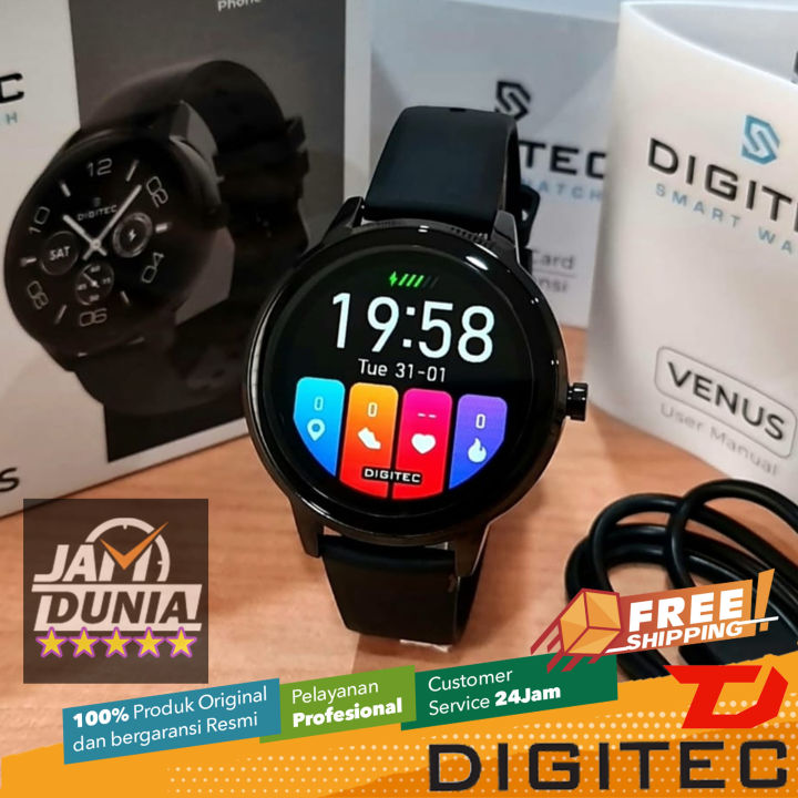 DIGITEC ORIGINAL SMARTWATCH PRIA SMARTWATCH WANITA DIGITEC VENUS