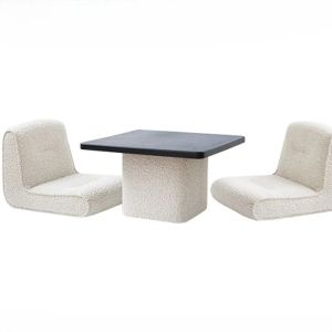 Sacesr Bay Window Side Living Room Sets Luxury Creative Modern Small Table Chair Set Balcony Tatami Specific Living Room Set Home Decor K6R8Z