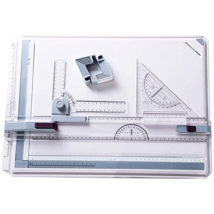 (MFPG) A3 Multi-Function Drawing Board Tools Drawing Board Adjustable ...