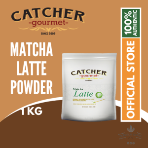 CATCHER Matcha Latte Powder 1KG – Smooth Creamy and Irresistible Indulgence