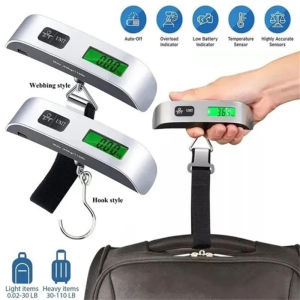 Digital LCD Display Electronic Luggage Hanging Suitcase Travel Scales Portable Luggage Scale Tool