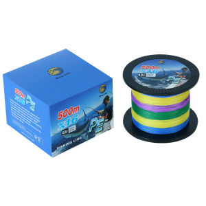 Senar Pancing Kepang 500m Multi Warna Jepang PE X16 Senar Pancing Kapal Tuna Luya Senar Pancing Laut