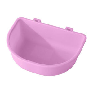 Pet Bowl Hanging Feeding Bowl Cage Bowl Fixed Food Water Dog Cat Rabbit Durable Easy Install