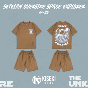 Setelan Oversize Space Explorer - Kiseki Kids 4-10 Tahun