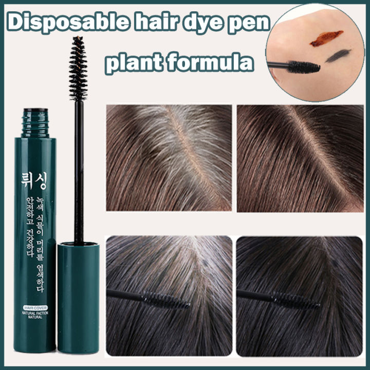 Temporary Hair Color Brush DIY Hair Color Wax Mascara Dye Cream One
