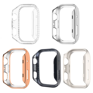Smartwatch Bezel Rings Cover Case for Watch Fit 4 Scratchproof Housing Hollow Watch Protector Case Bumper Shell