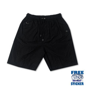 KUZI PROJECT - Celana Pendek Nylon - Delta - Black - Boardshort - Reguler fit