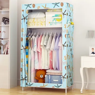 Tủ Quần Áo Khung Thép Chất Liệu Vải Cao Cấp Chắc Chắn Tủ Vải 3D Dễ Dàng Lắp Ráp Nhiều Họa Tiết Đẹp