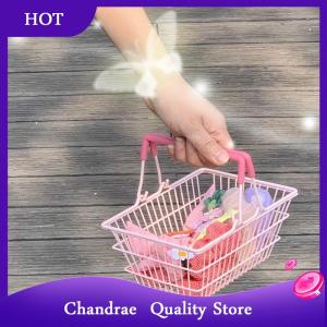 [Chandrae] ตะกร้าเก็บเครื่องสำอางตั้งโต๊ะขนาดเล็กสำหรับเด็กผู้หญิง ตะกร้าใส่เครื่องสำอางตกแต่งโต๊ะ