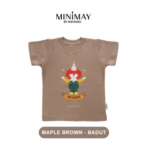 Kaos Anak Circus Edition Sablon Baju Usia 1 2 3 4 5 Tahun Minimay Maysara