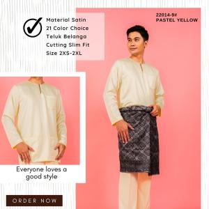BAJU JOHOR Cutting Slim Tiada Pesak TELUK BELANGA 22014 (Batch-2)