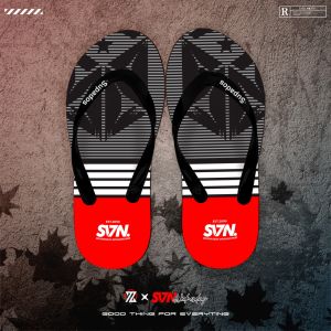 SV7N-0147 Sandal Jepit Pria Dewasa UK 36-43 Dan Anak anak UK 26-35 Sandal Distro Printing Sendal Pria Sehari hari