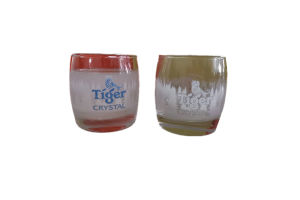 New Tiger Crystal Limited Edition -1°c Cold-Activated Glass with Colour Changing Ice Mountain / Trees
