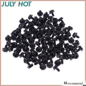 [JULYHOT] 100pcs ฟัน HEX Computer PC Case ฮาร์ดดิสก์เมนบอร์ดติดตั้งสกรูสำหรับเมนบอร์ด PC Case CD-ROM Hard Disk