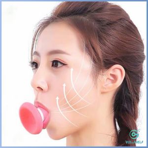 YOlanda Fuan เครื่องนวดหน้า หน้าเรียว ยกกระชับใบหน้า เครื่องมือ V น่ารัก พกพาสะดวก ลายกฎหมาย ต่อต้านริ้วรอย eli