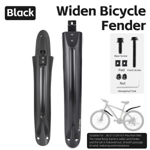 WEST BIKING Mountain Bike Fender Set MTB 26-29 universal Mudguard Widen Extension Mud Protector Screw Fixed MTB Accessories