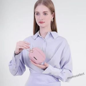 【High-End Mumu】M190 Cute Elliptic Nylon Women Wallet Waterproof Students Coin Purse For Woman