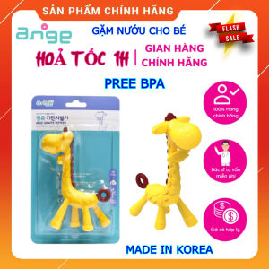 (HoảTốc1h) Gặm nướu cho bé hình con hươu Ange chất liệu an toàn Free BPA tiêu chuẩn Châu Âu - Chính hãng