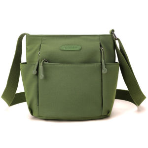 Multi-Pocket Large Capacity Shoulder Bag Sling Bag Lightweight Waterproof Nylon WomenS Travel Crossbody Bag