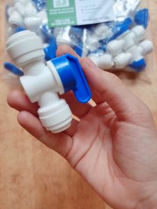 Van Khóa Tay 2 Đầu Dây 10 - Van Xả Tay Máy Lọc Nước RO