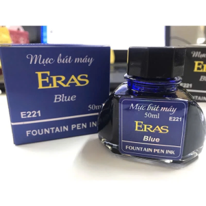 MỰC LỌ BÚT MÁY ERAS E221 CHÍNH HÃNG MỰC BÚT MÁY 50ML CAO CẤP