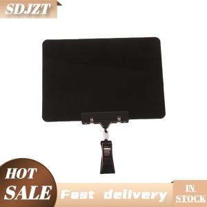 SDJZT 1 cái giá trái cây tag hàng hóa hiển thị chịu mài mòn dấu hiệu chủ clip quảng cáo thực phẩm PVC không thấm nước bảng trắng Clip
